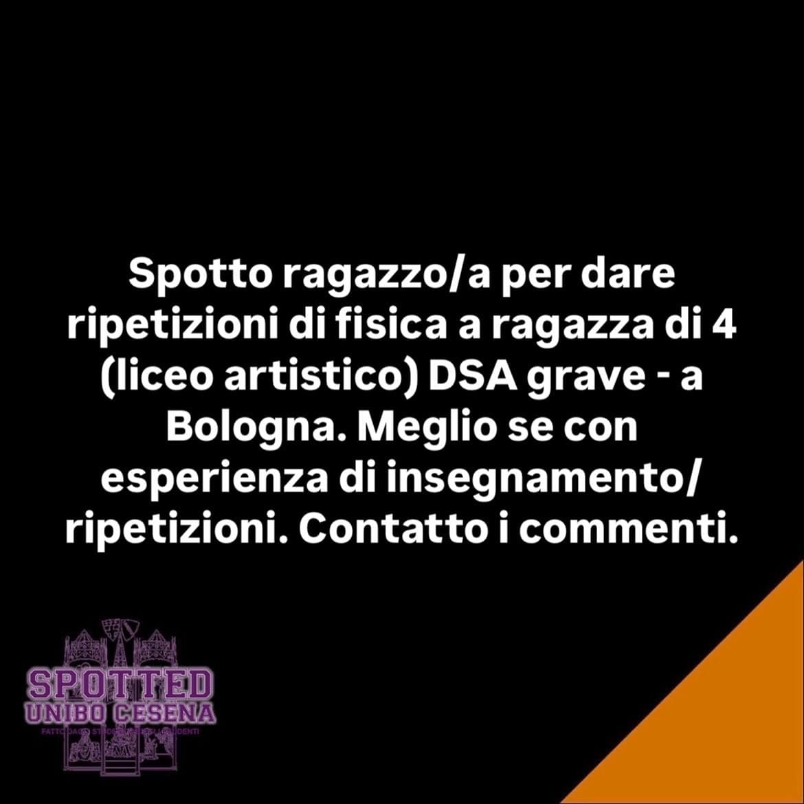 Post: #spotted #Cesena #unibo #cesenaspotted