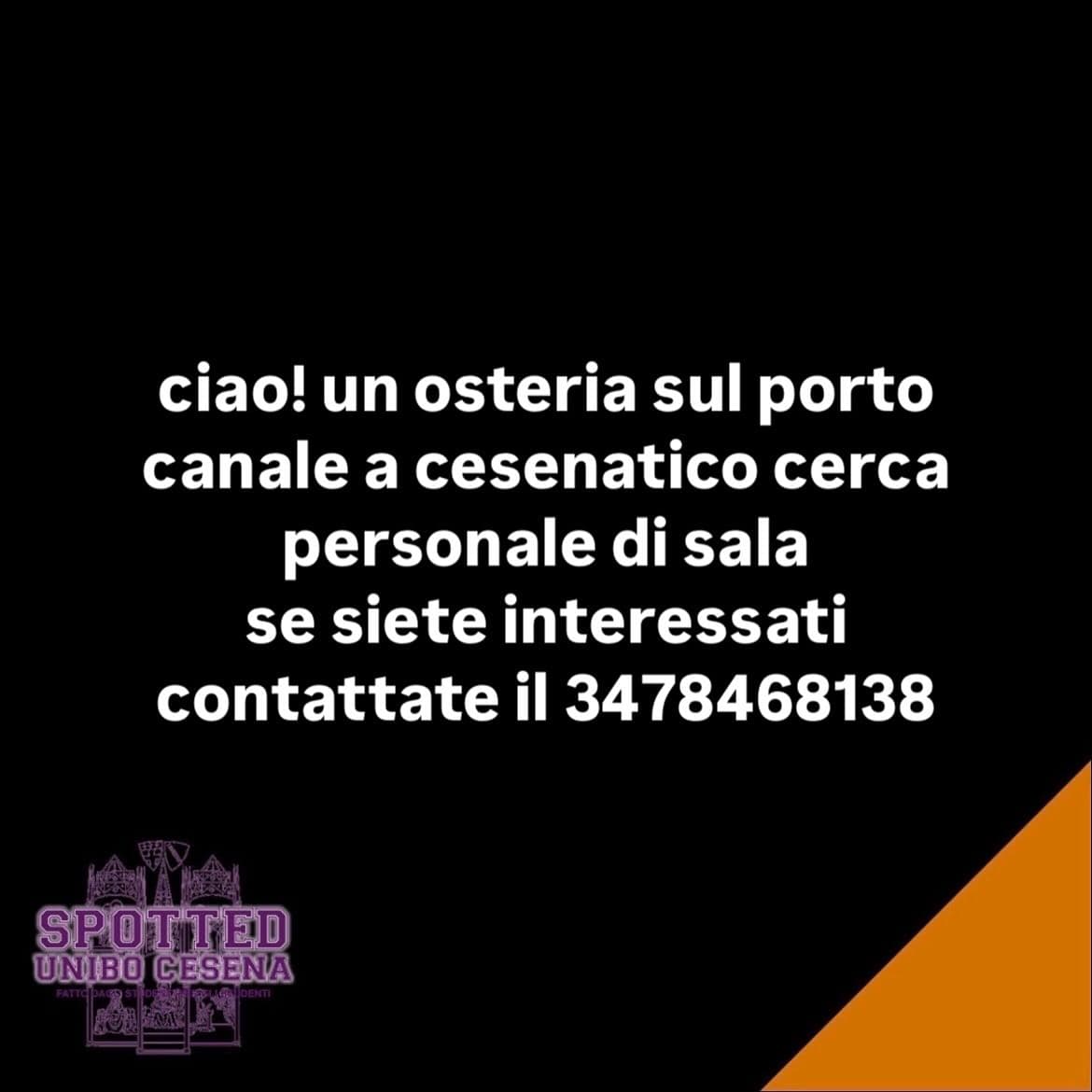 Post: #spotted #Cesena #unibo #cesenaspotted