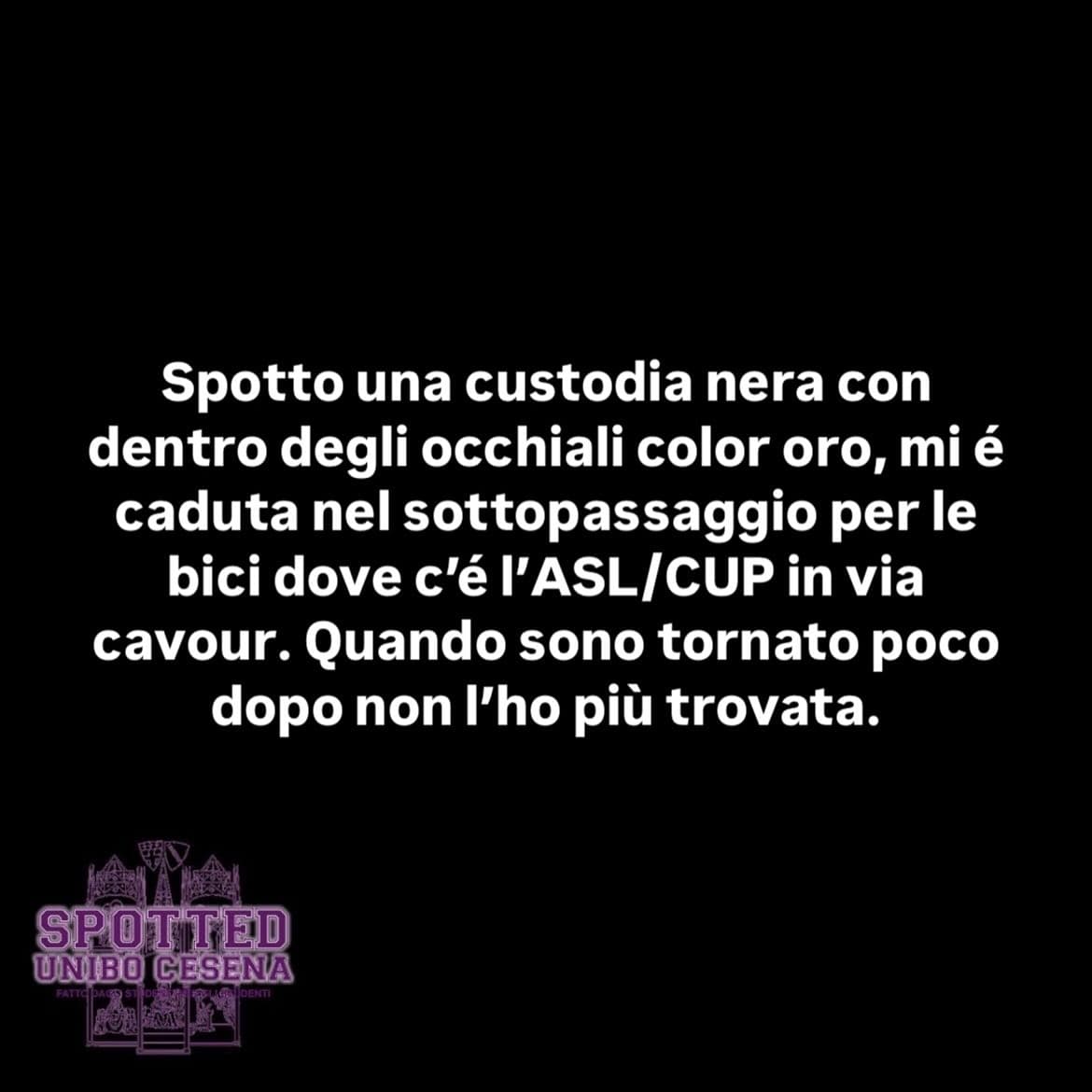 Post: #spotted #Cesena #unibo #cesenaspotted