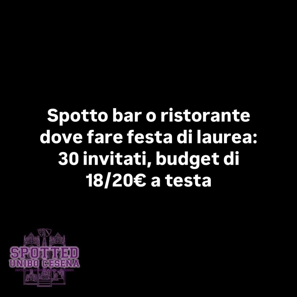 Post: #spotted #Cesena #unibo #cesenaspotted