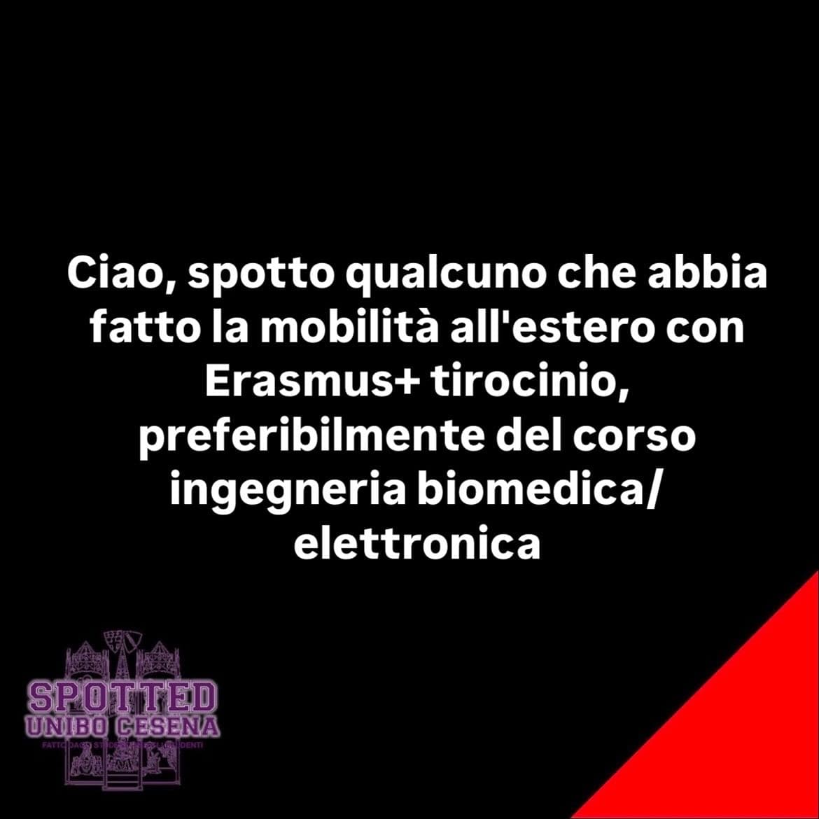 Post: #spotted #Cesena #unibo #cesenaspotted