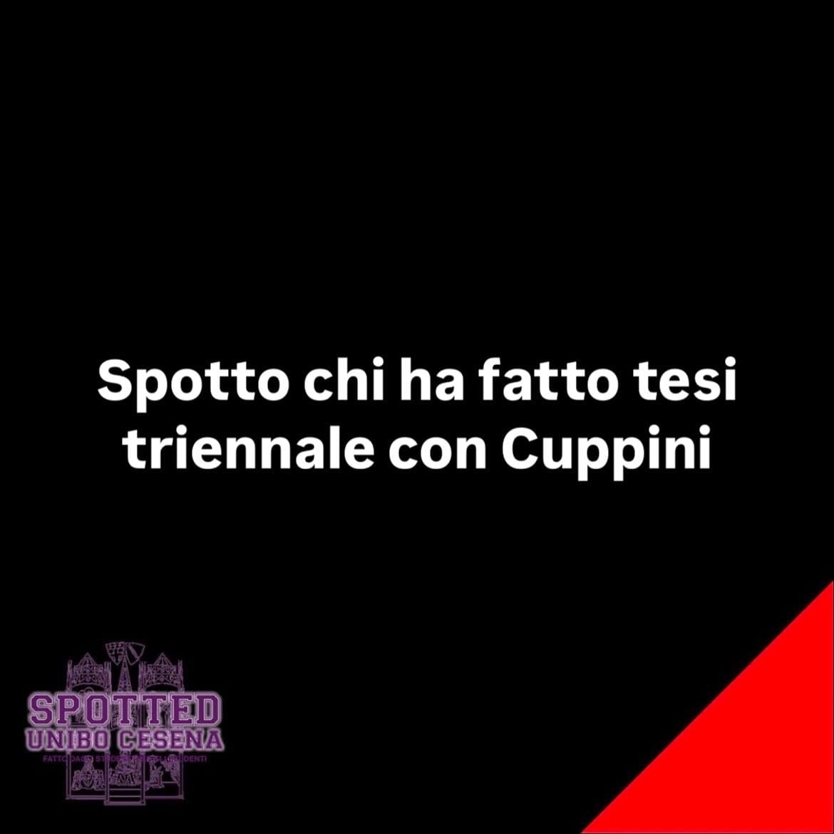 Post: #spotted #Cesena #unibo #cesenaspotted