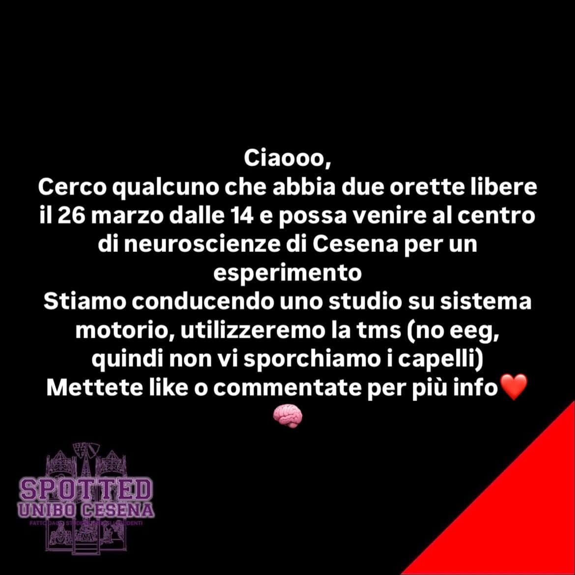 Post: #spotted #Cesena #unibo #cesenaspotted