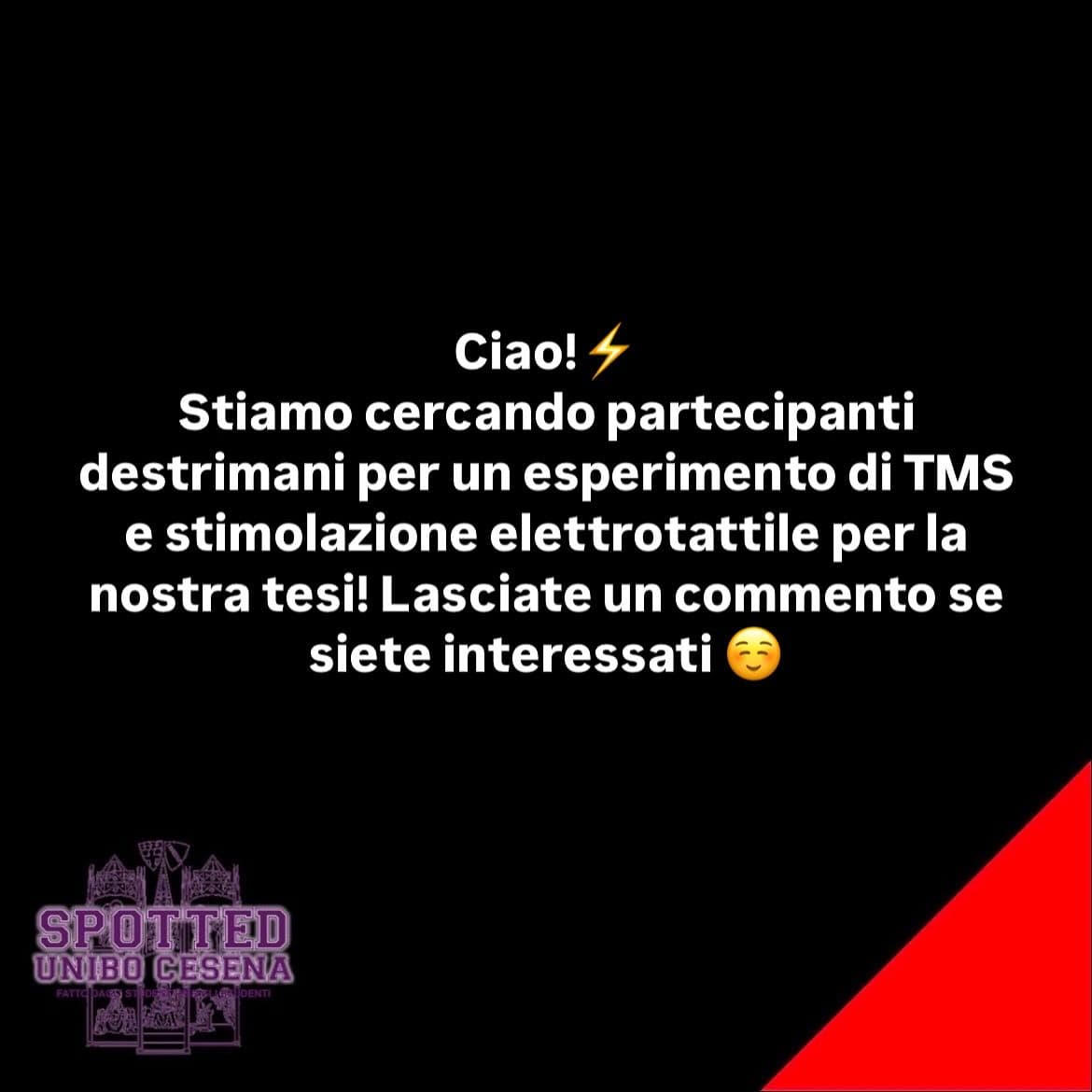 Post: #spotted #Cesena #unibo #cesenaspotted