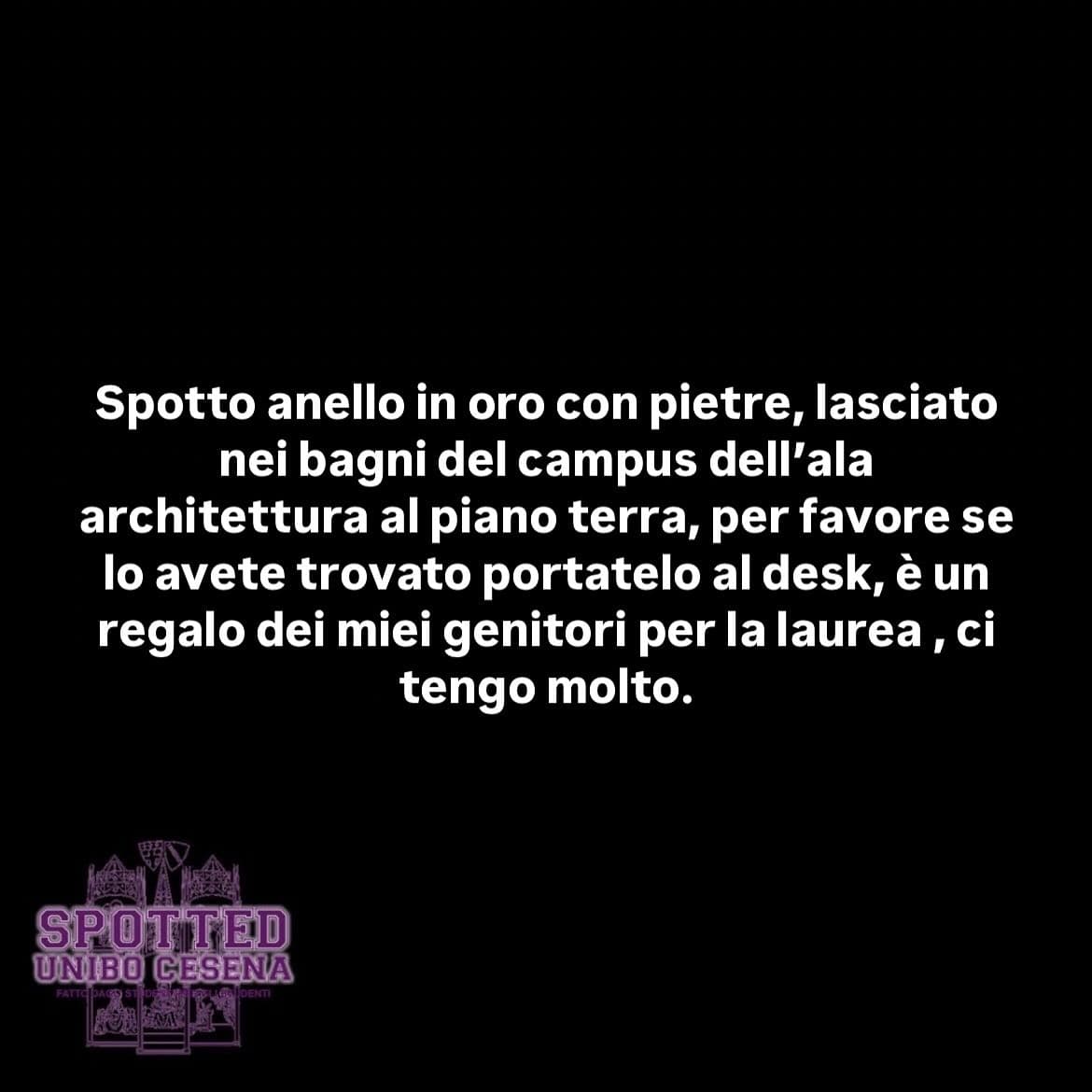 Post: #spotted #Cesena #unibo #cesenaspotted