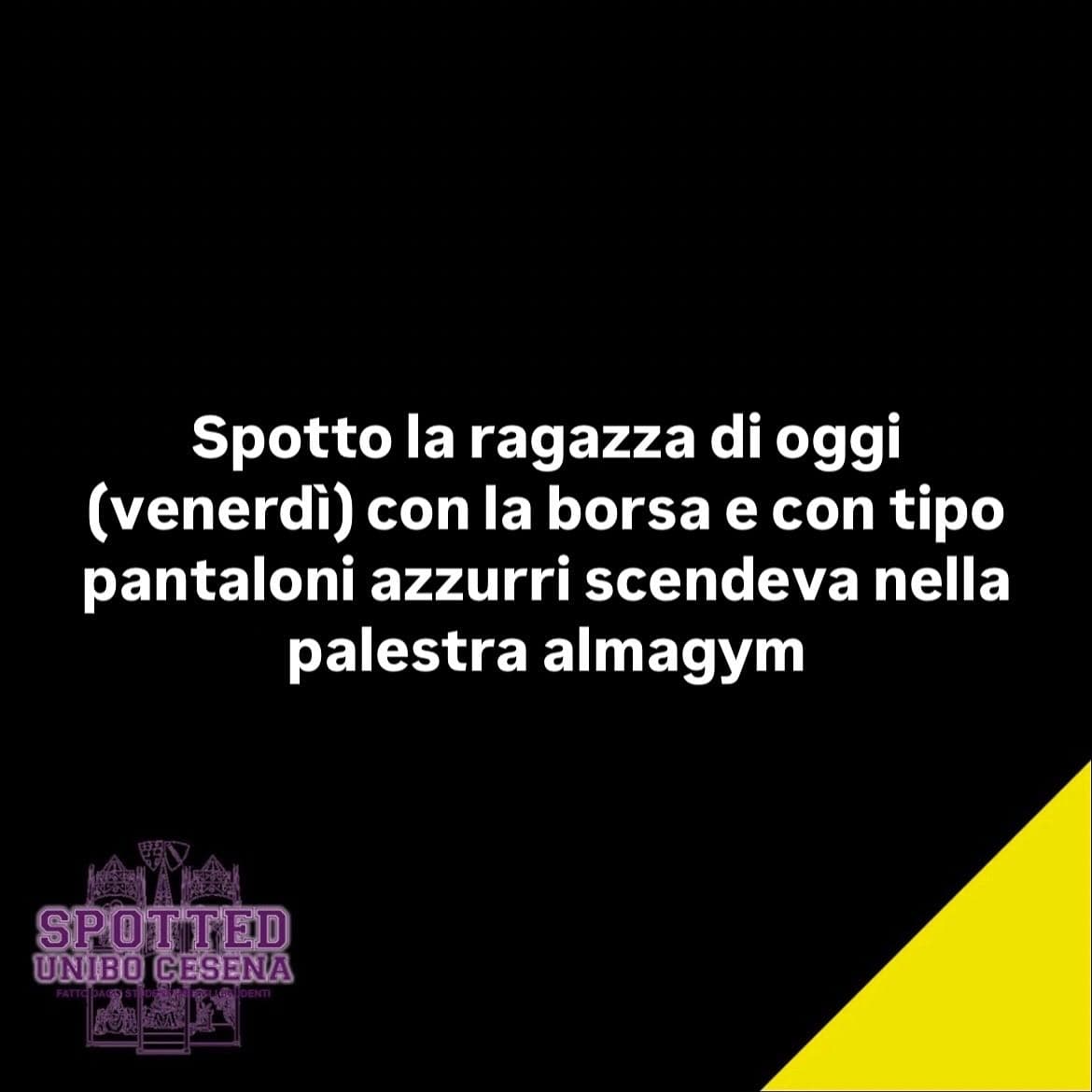 Post: #spotted #Cesena #unibo #cesenaspotted