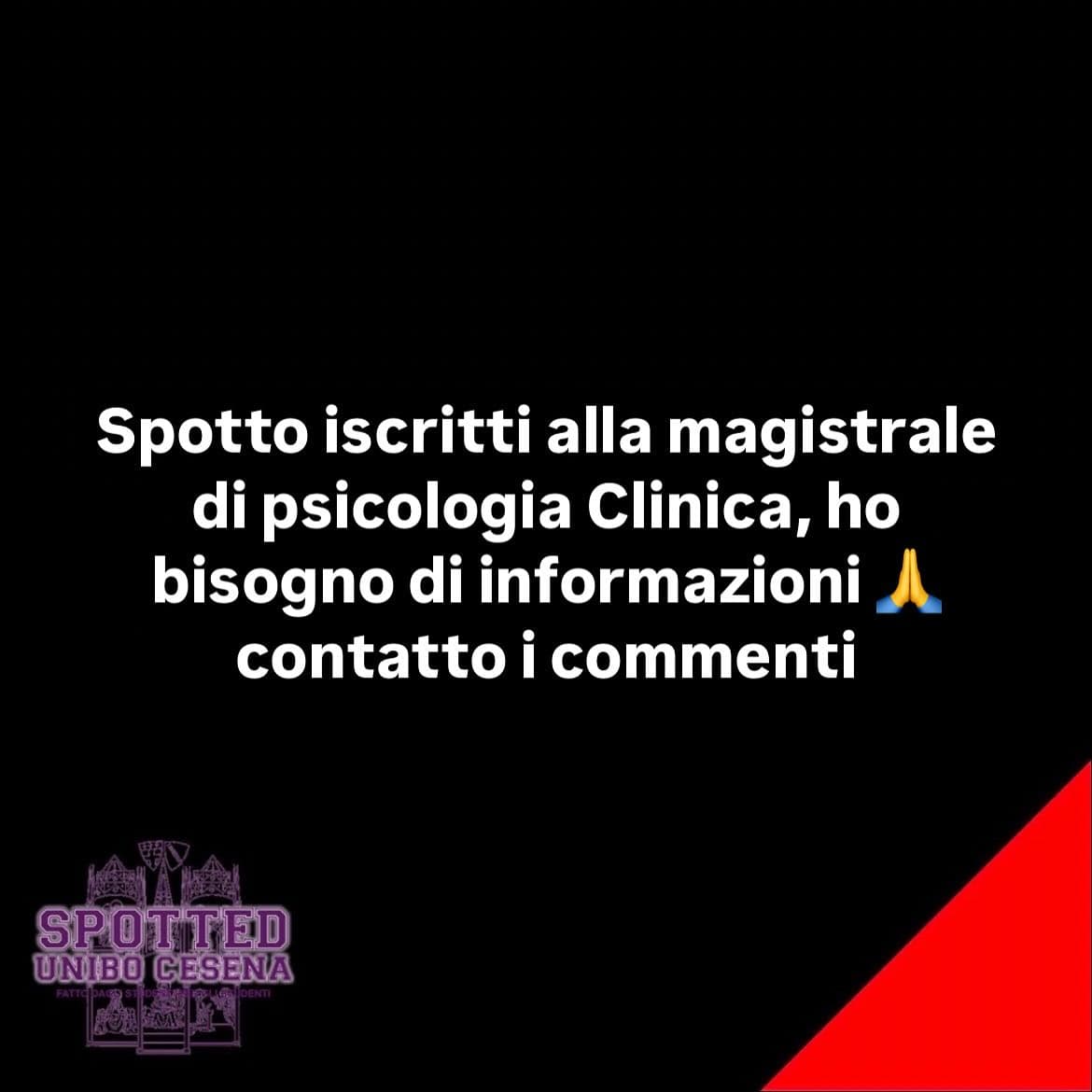Post: #spotted #Cesena #unibo #cesenaspotted