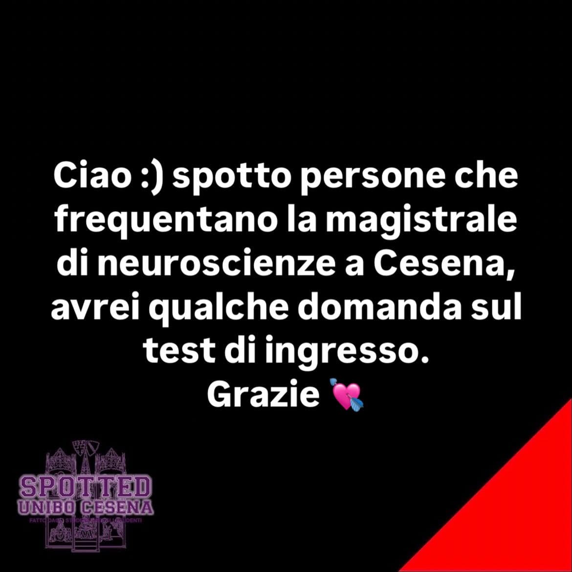 Post: #spotted #Cesena #unibo #cesenaspotted