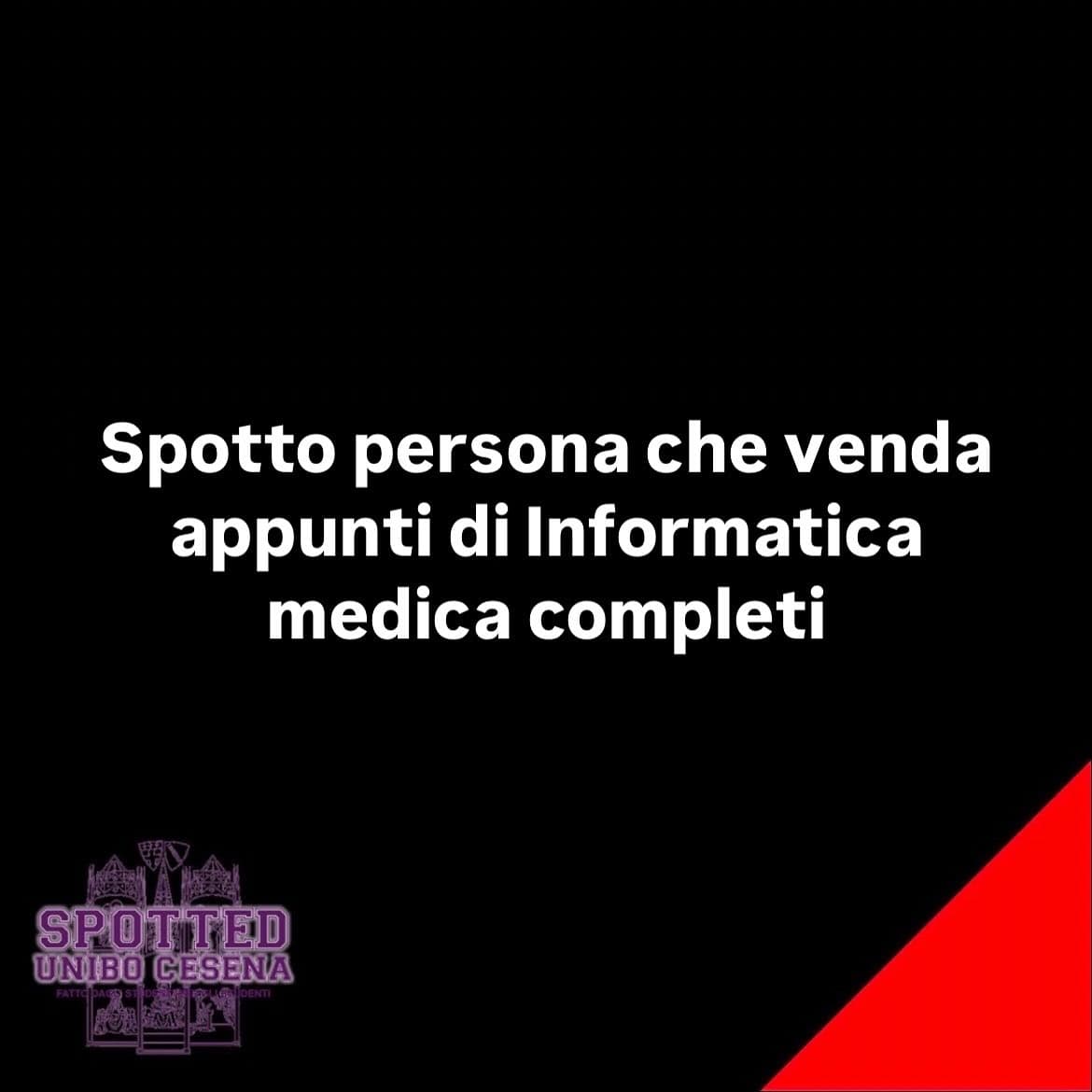 Post: #spotted #Cesena #unibo #cesenaspotted