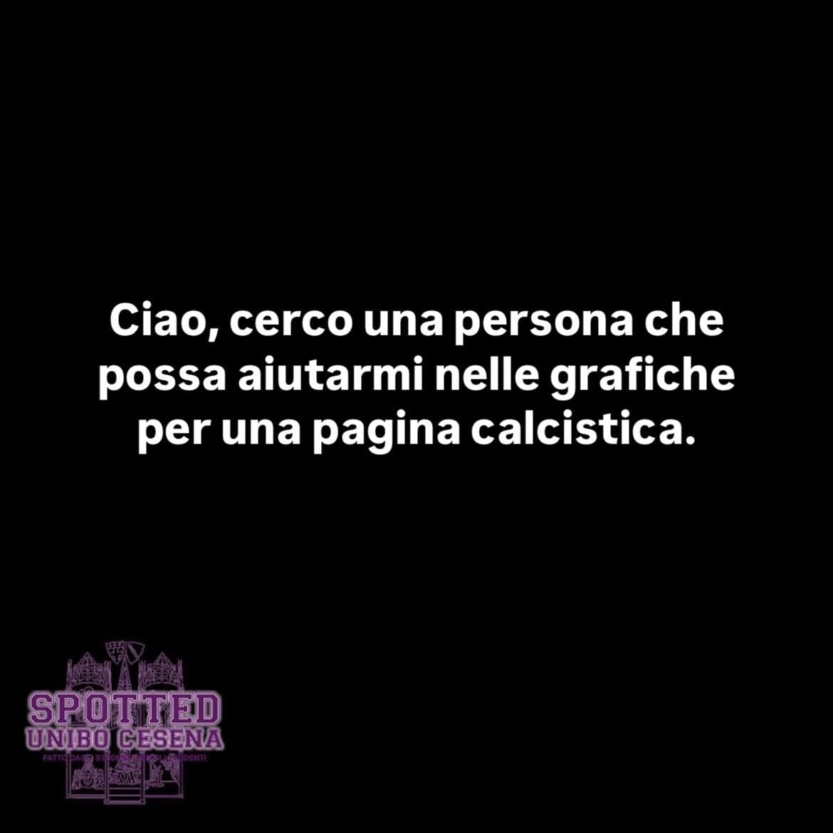Post: #spotted #Cesena #unibo #cesenaspotted