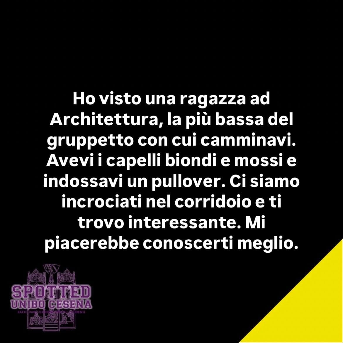Post: #spotted #Cesena #unibo #cesenaspotted