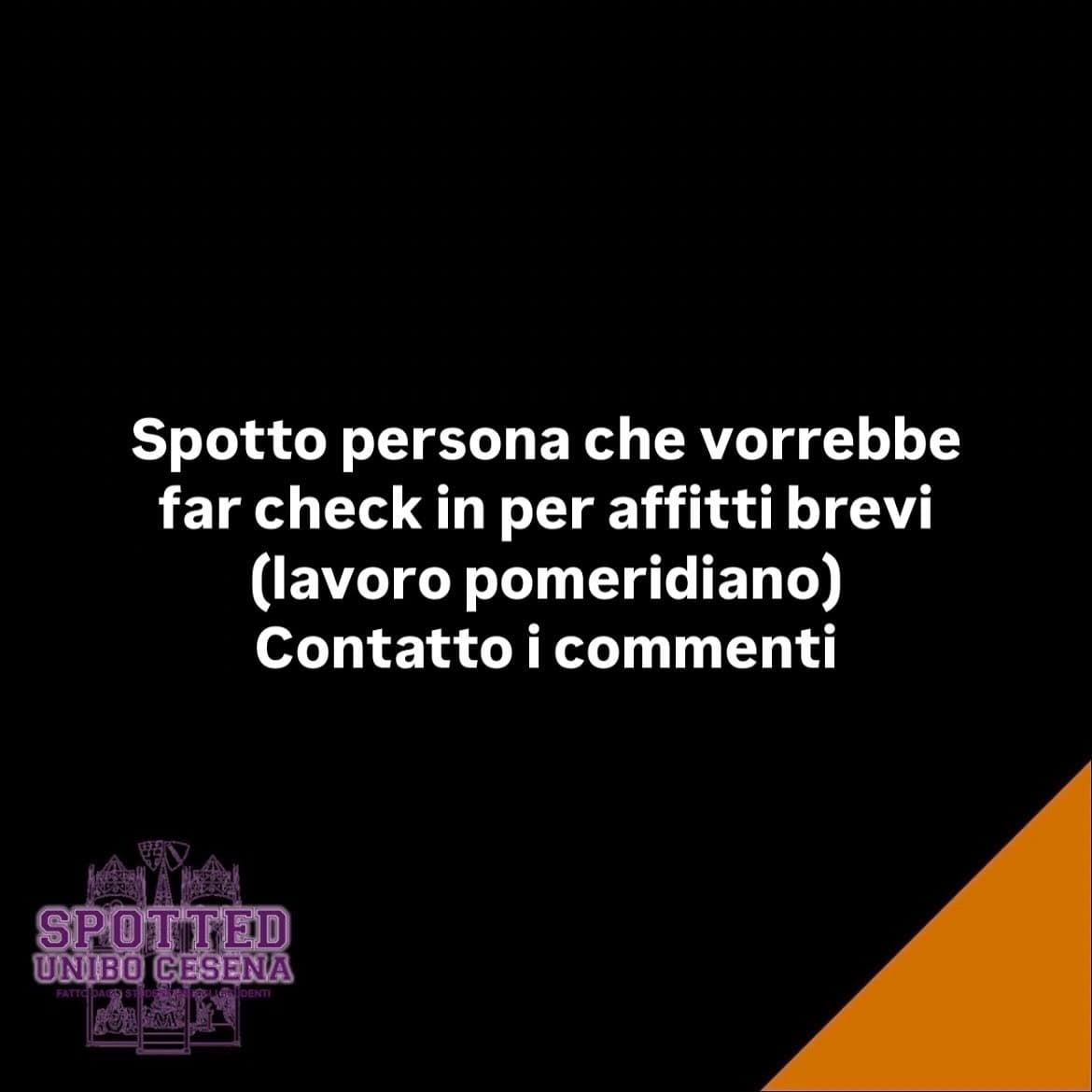 Post: #spotted #Cesena #unibo #cesenaspotted