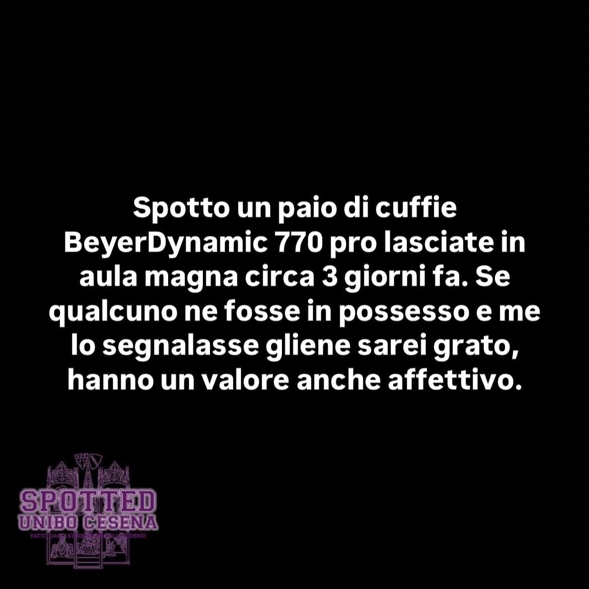 Post: #spotted #Cesena #unibo #cesenaspotted