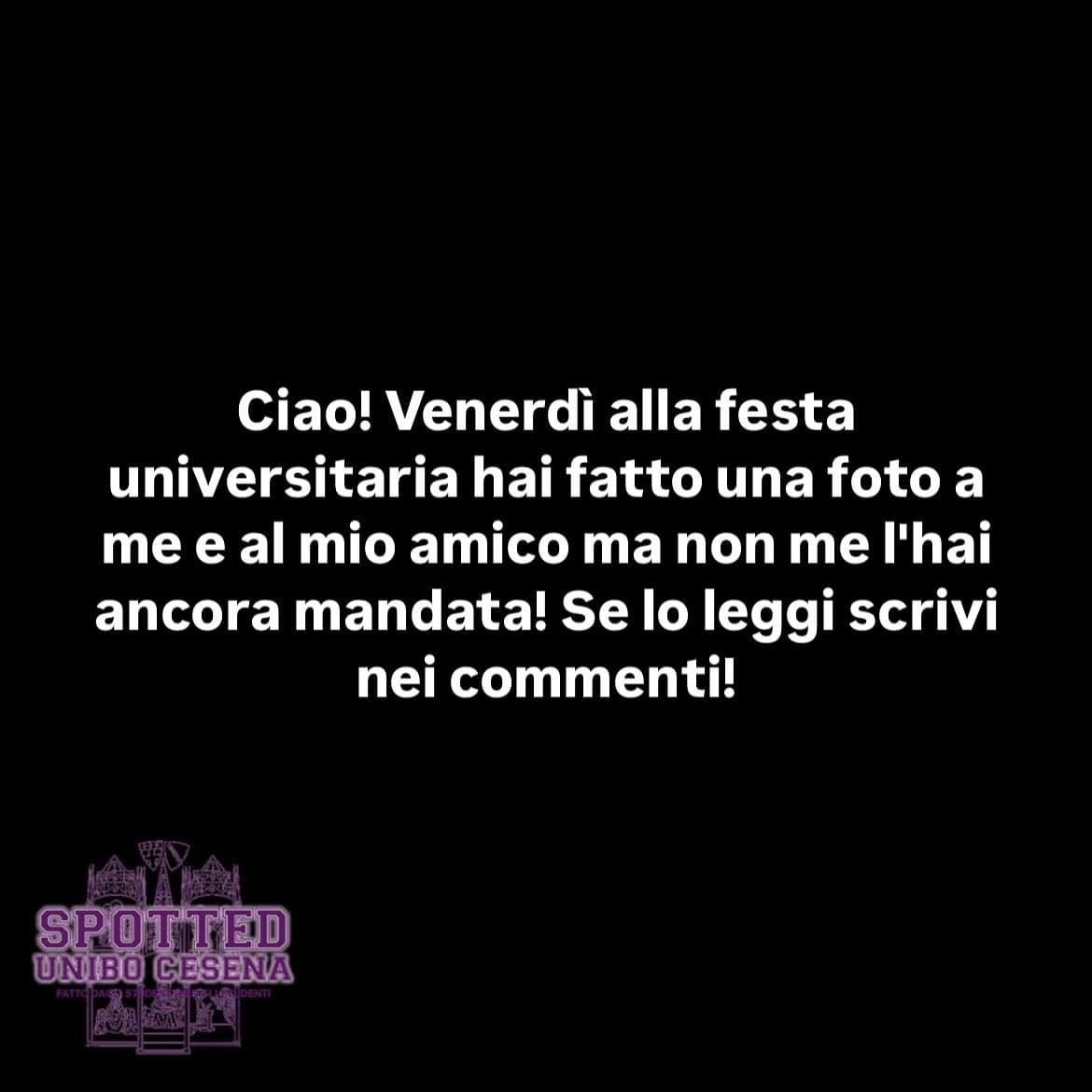 Post: #spotted #Cesena #unibo #cesenaspotted