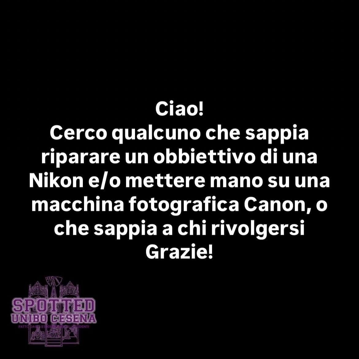 Post: #spotted #Cesena #unibo #cesenaspotted