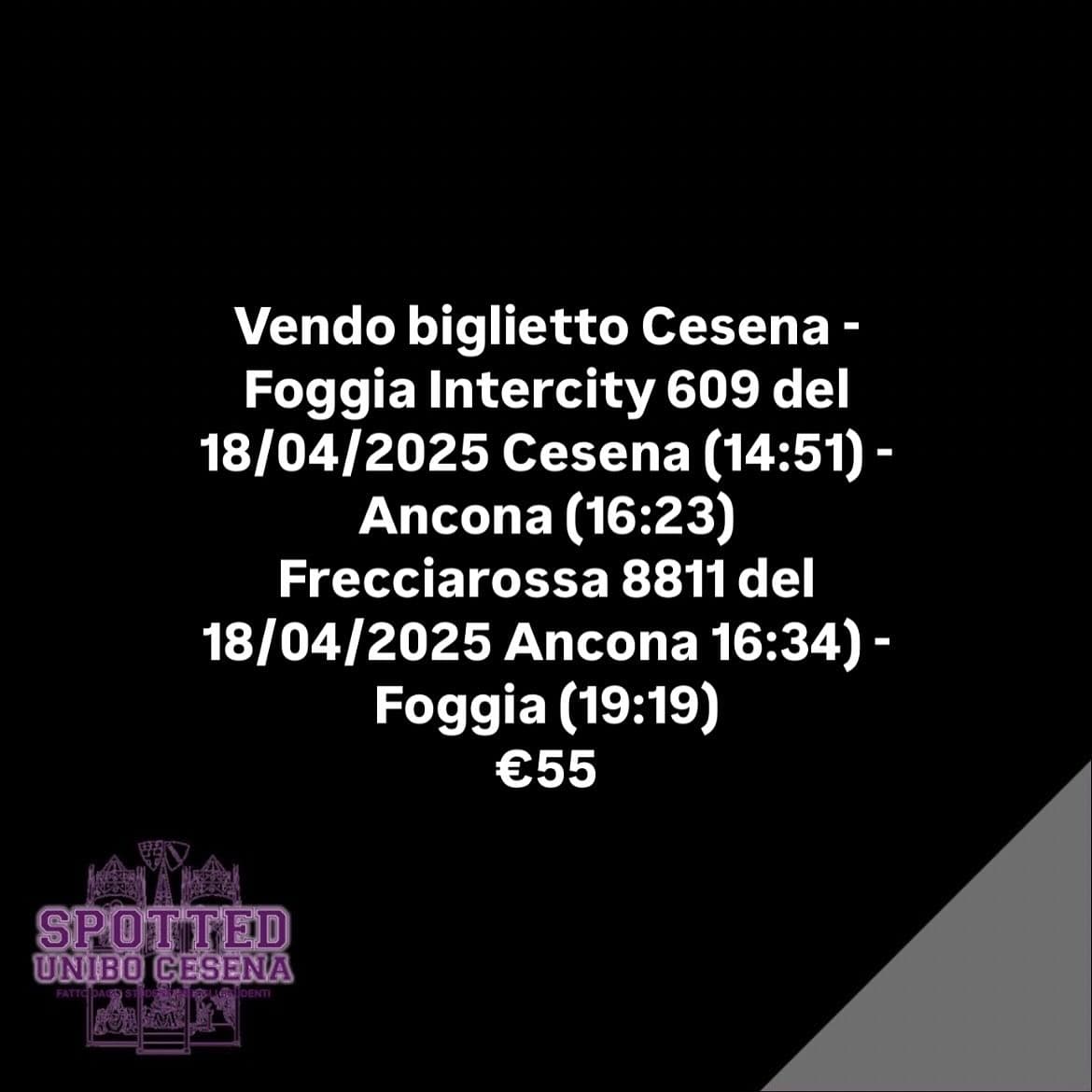 Post: #spotted #Cesena #unibo #cesenaspotted