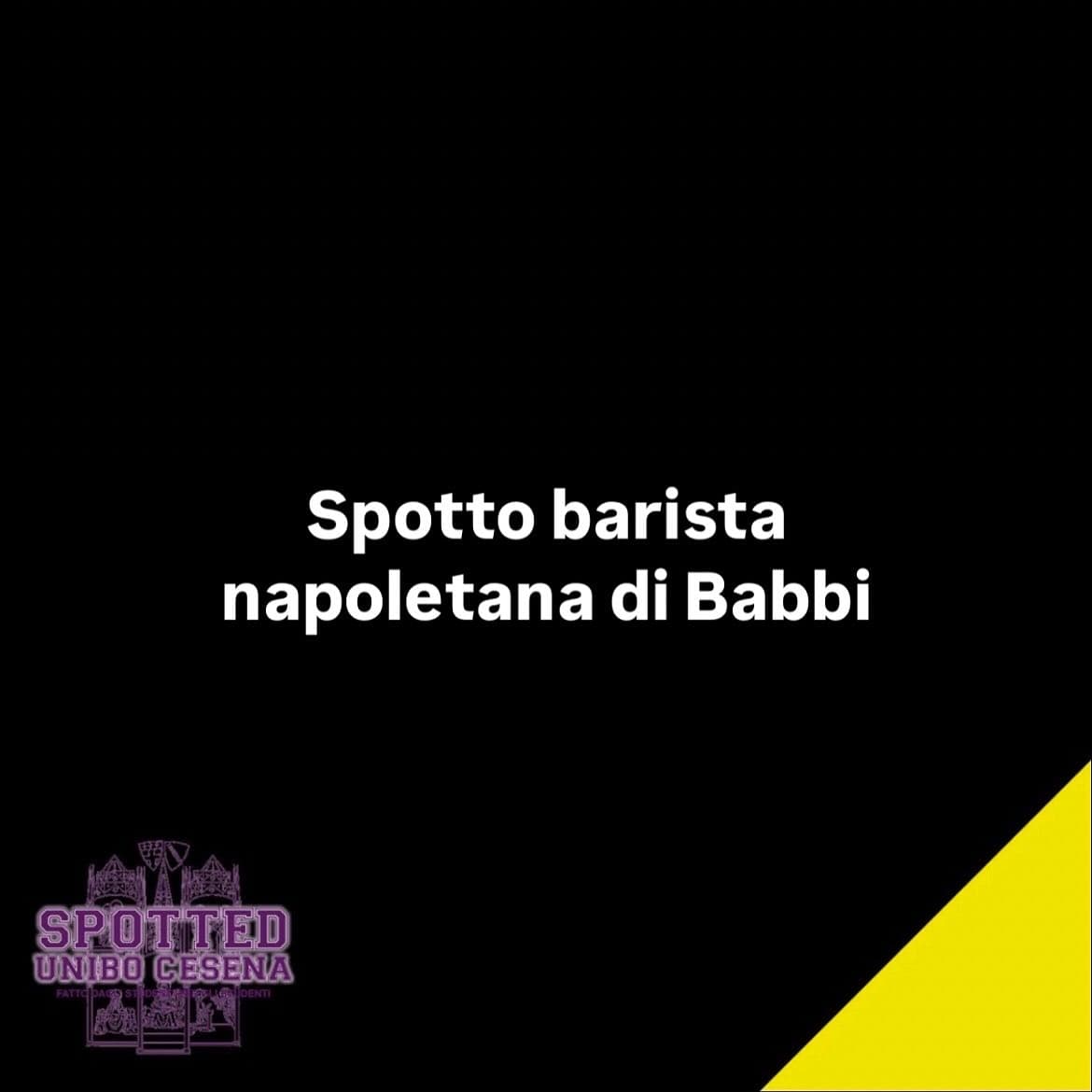 Post: #spotted #Cesena #unibo #cesenaspotted