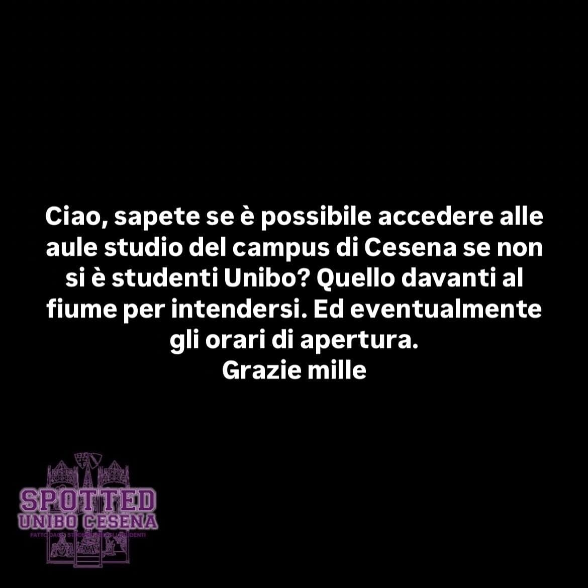 Post: #spotted #Cesena #unibo #cesenaspotted