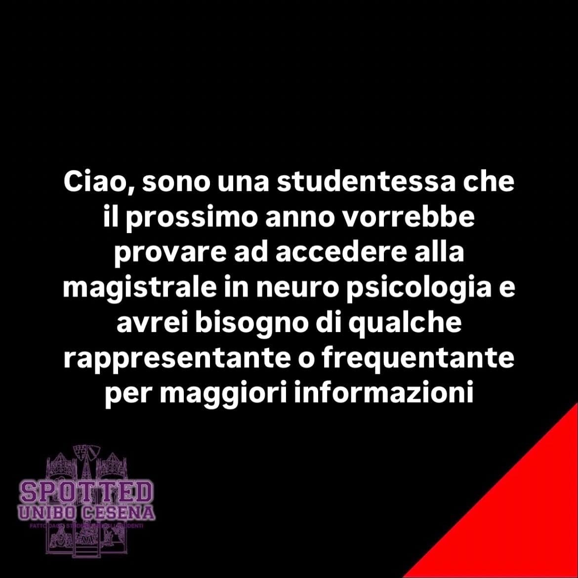 Post: #spotted #Cesena #unibo #cesenaspotted