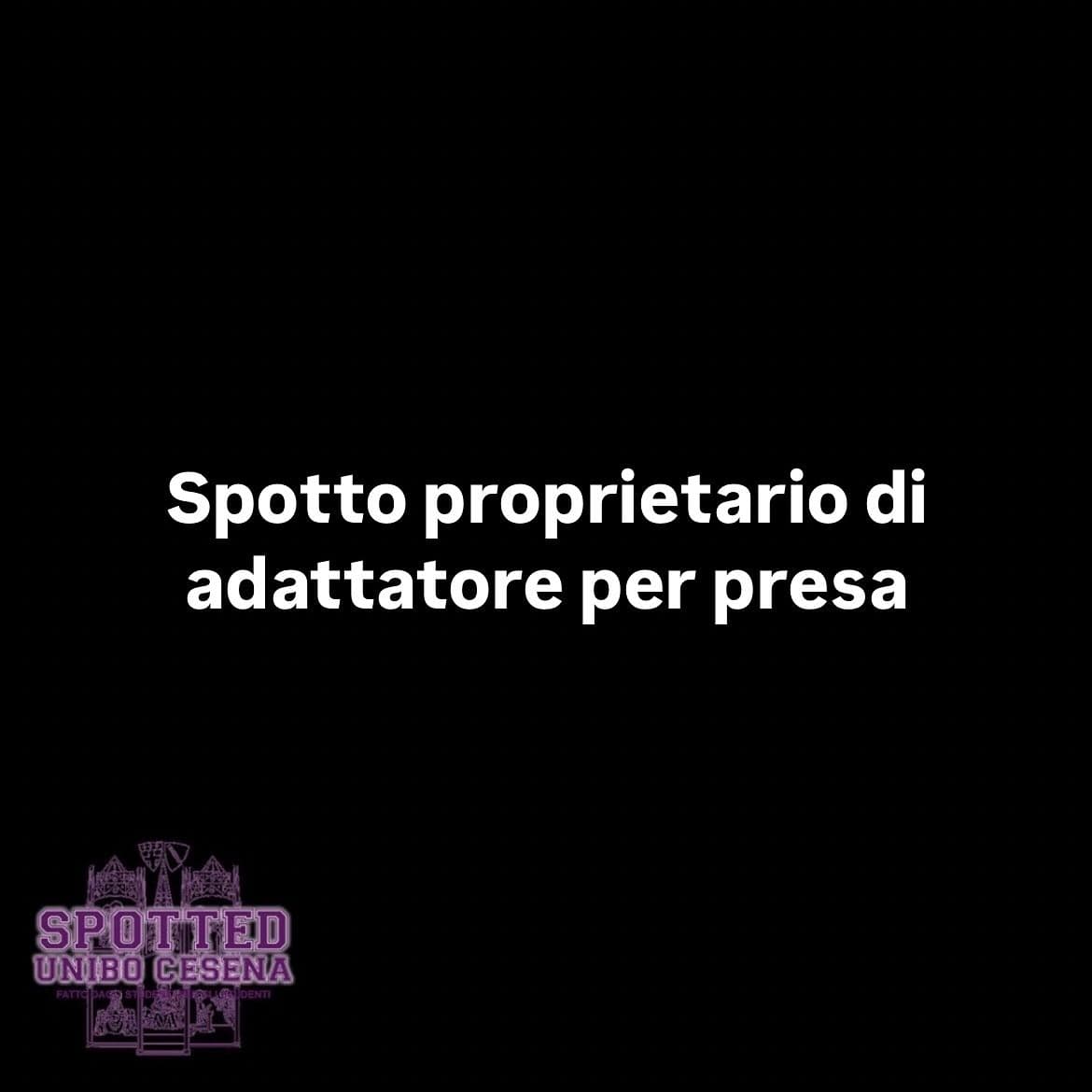 Post: #spotted #Cesena #unibo #cesenaspotted