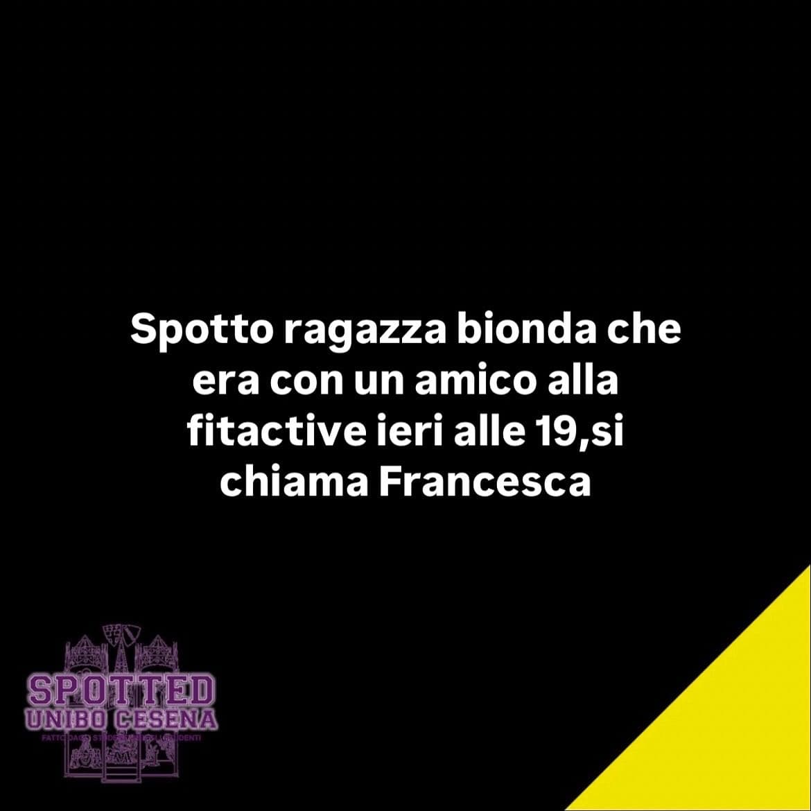 Post: #spotted #Cesena #unibo #cesenaspotted