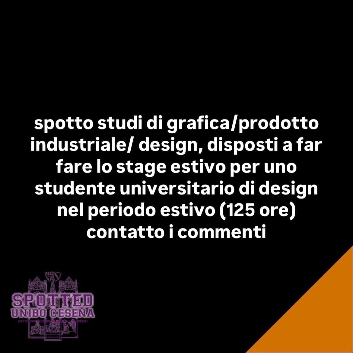 Post: #spotted #Cesena #unibo #cesenaspotted
