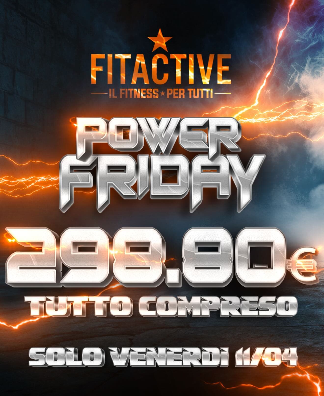 Post: Promoizoni in @fitactivecesena 💪🔥
A 5 minuti dal Campus!

#spotted #Cesena #unibo #cesenaspotted #gym #fitactive #palestra