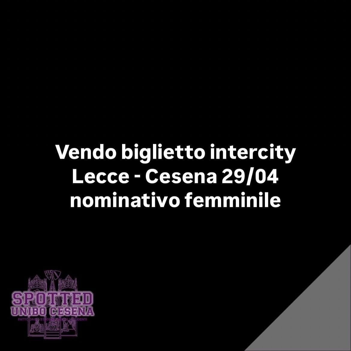 Post: #spotted #Cesena #unibo #cesenaspotted