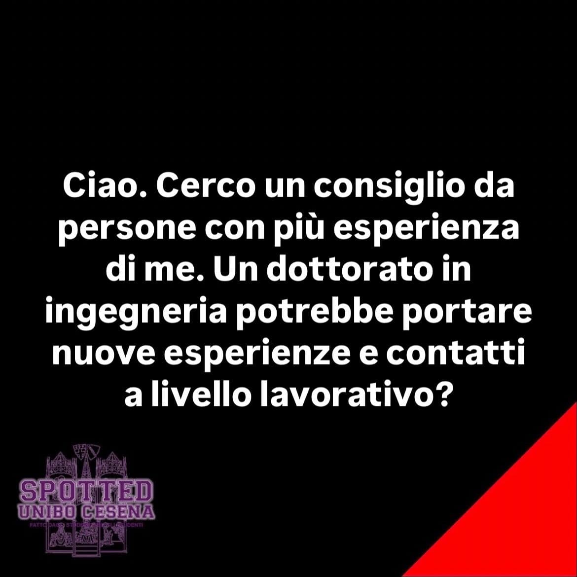 Post: #spotted #Cesena #unibo #cesenaspotted