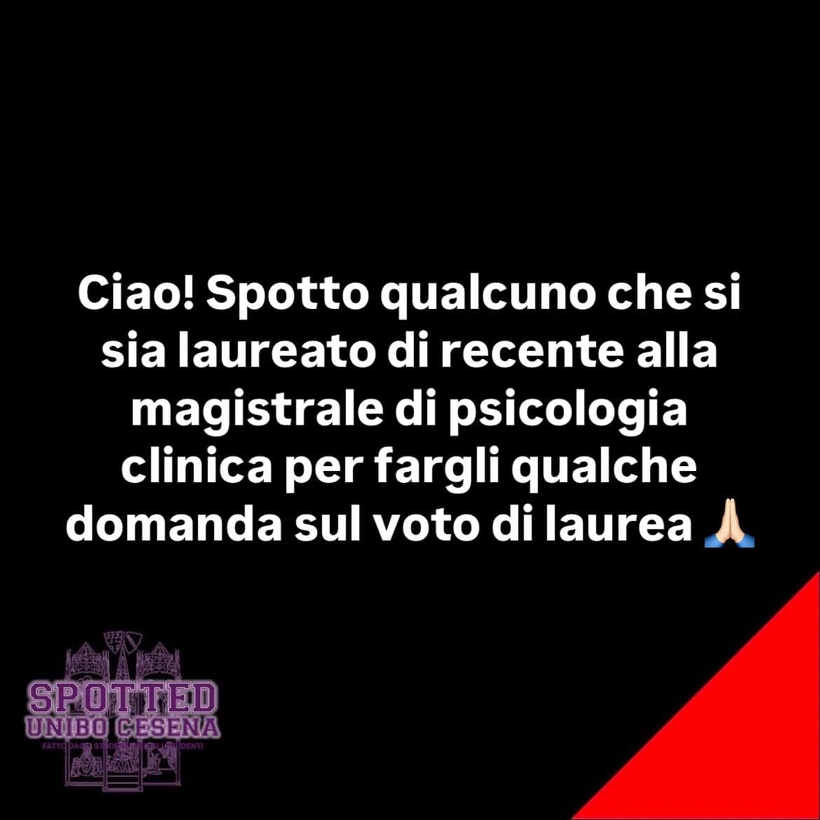 Post: #spotted #Cesena #unibo #cesenaspotted