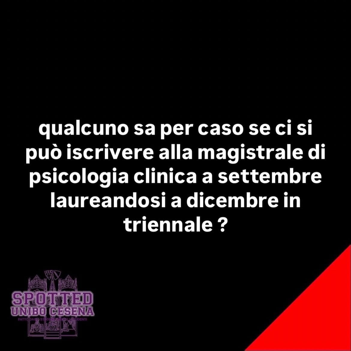 Post: #spotted #Cesena #unibo #cesenaspotted