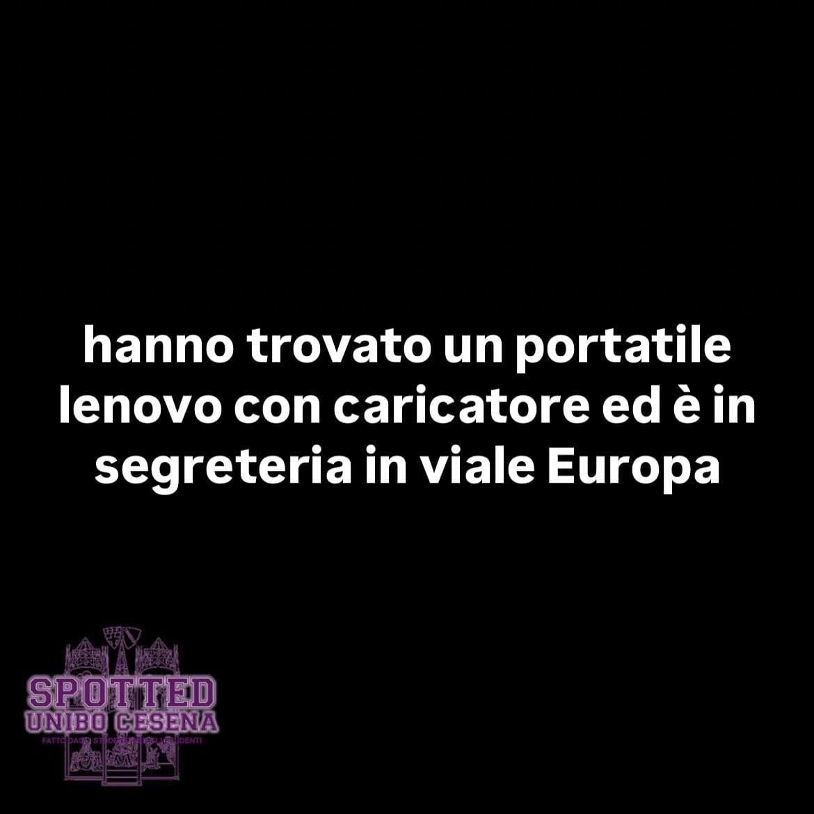 Post: #spotted #Cesena #unibo #cesenaspotted