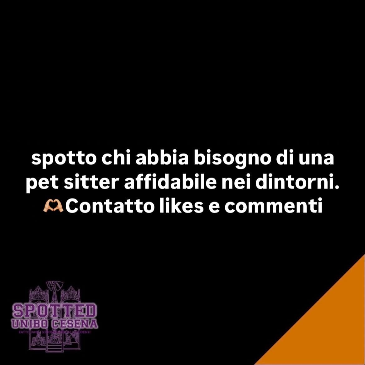 Post: #spotted #Cesena #unibo #cesenaspotted