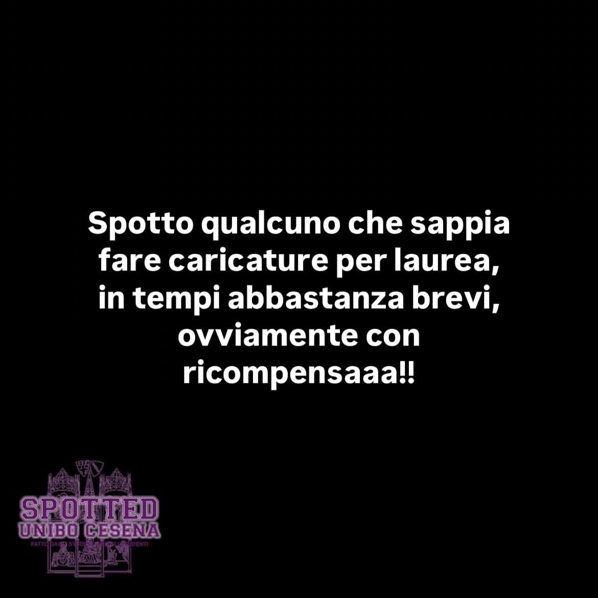 Post: #spotted #Cesena #unibo #cesenaspotted