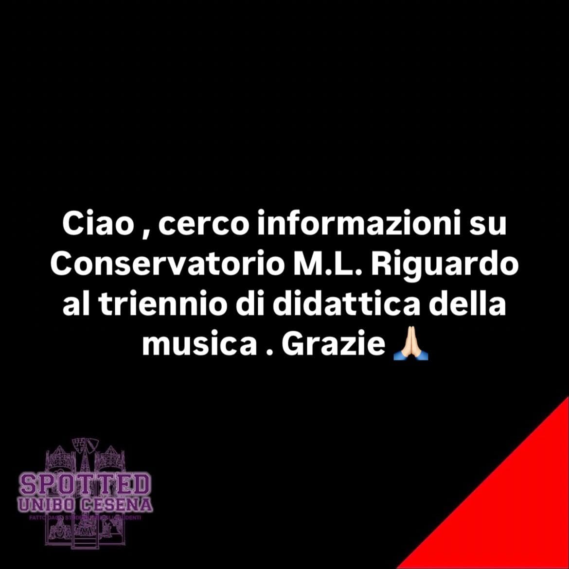 Post: #spotted #Cesena #unibo #cesenaspotted