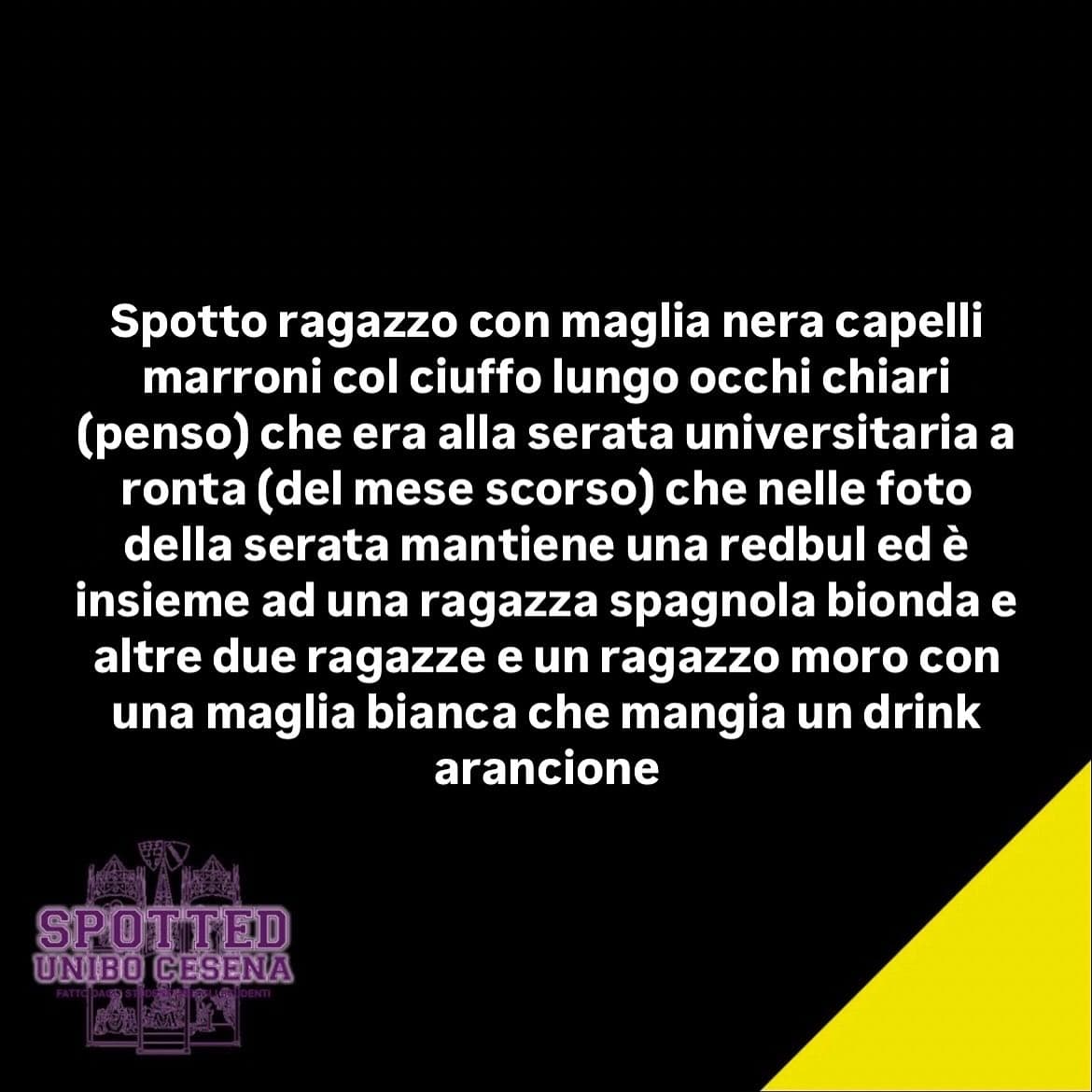 Post: #spotted #Cesena #unibo #cesenaspotted
