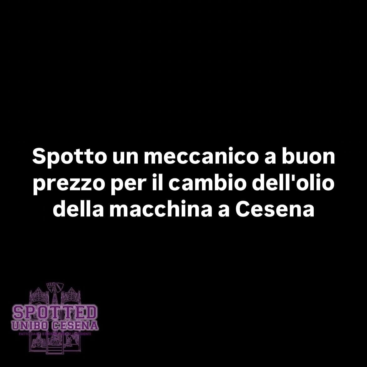 Post: #spotted #Cesena #unibo #cesenaspotted
