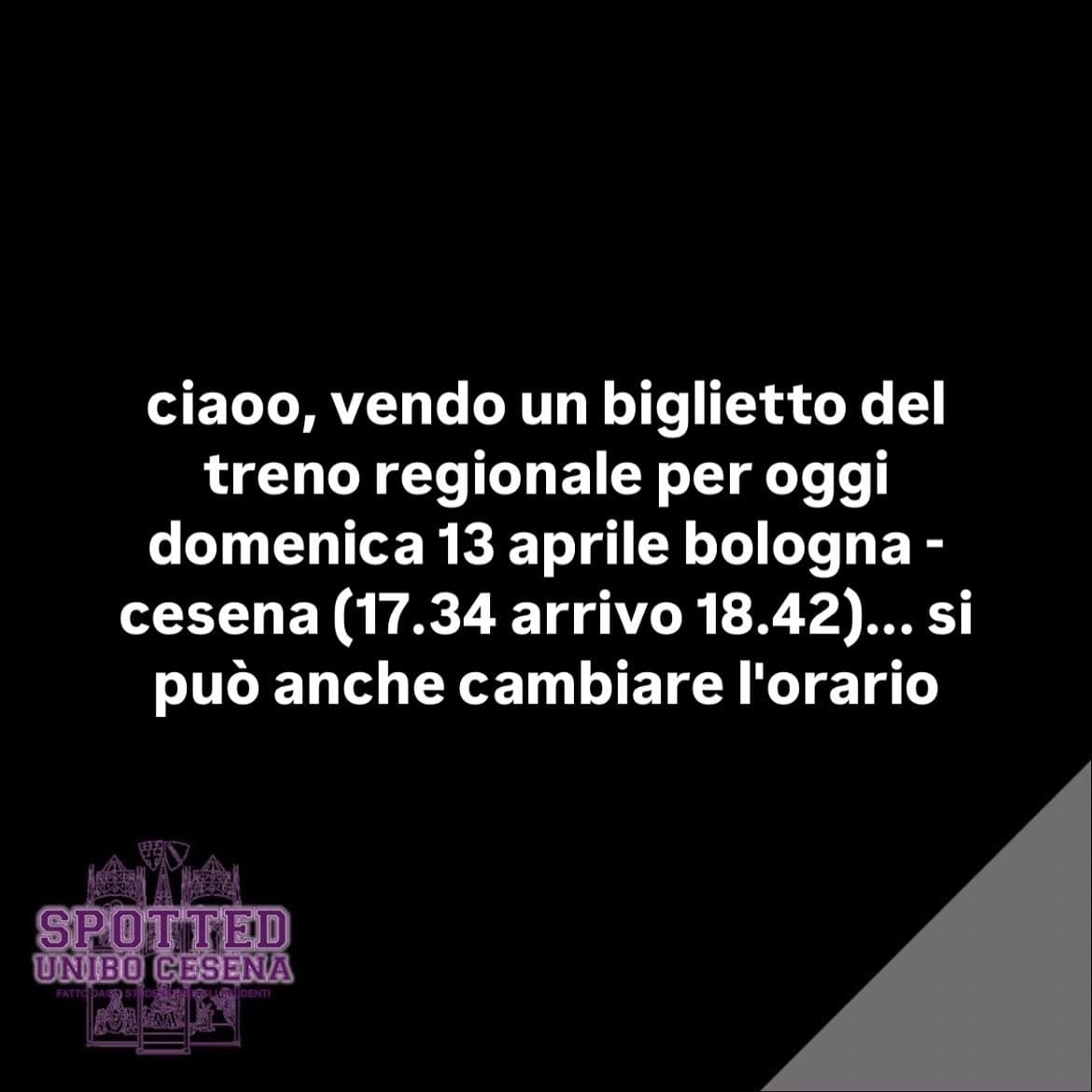 Post: #spotted #Cesena #unibo #cesenaspotted