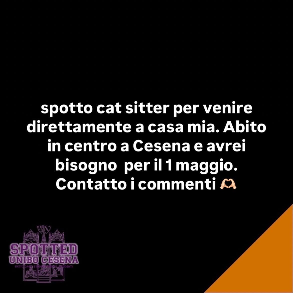Post: #spotted #Cesena #unibo #cesenaspotted