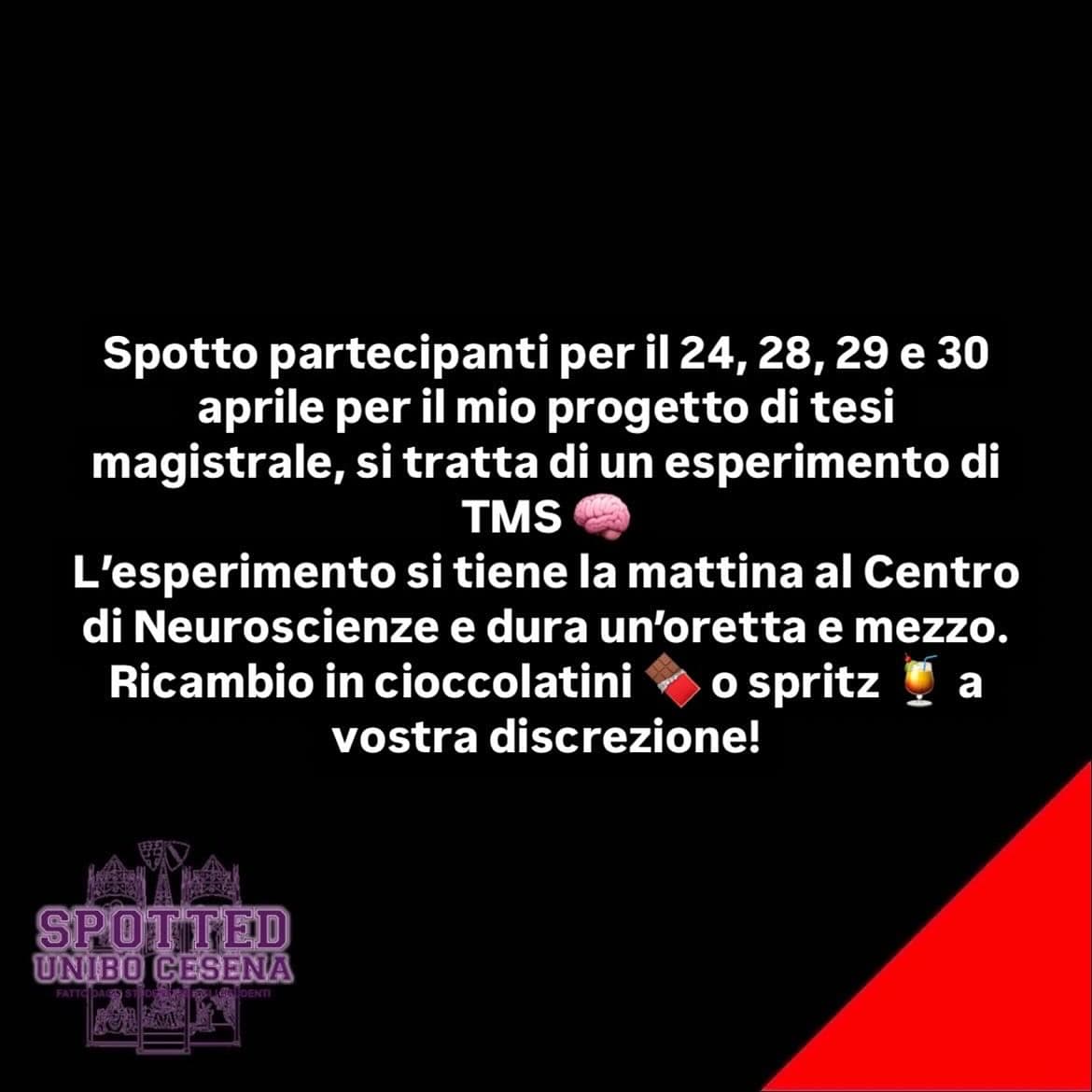 Post: #spotted #Cesena #unibo #cesenaspotted