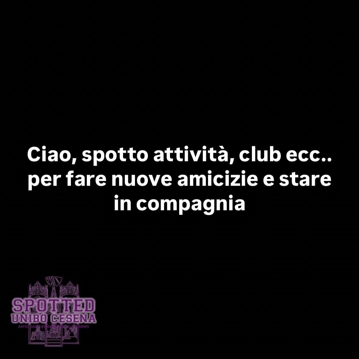 Post: #spotted #Cesena #unibo #cesenaspotted