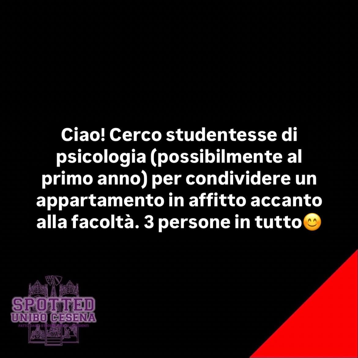 Post: @spotted_cesena_affitti  #spotted #Cesena #unibo #cesenaspotted
