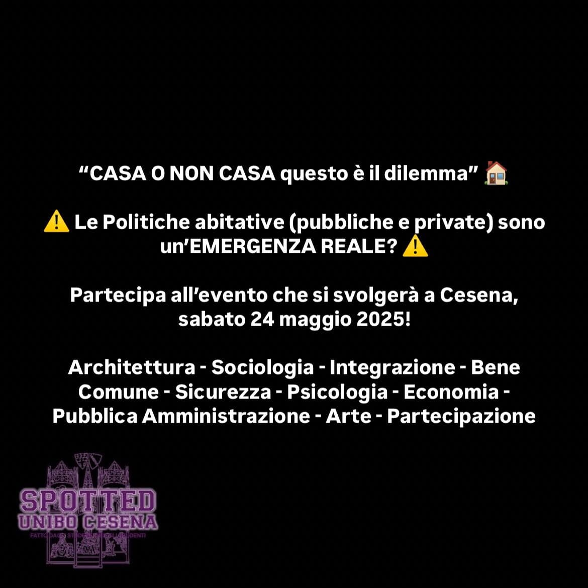 Post: #spotted #Cesena #unibo #cesenaspotted