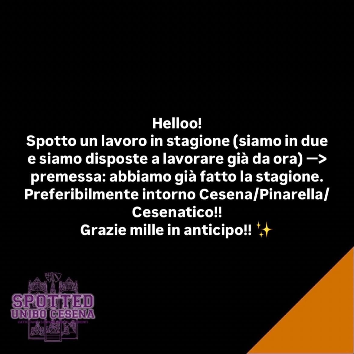 Post: #spotted #Cesena #unibo #cesenaspotted