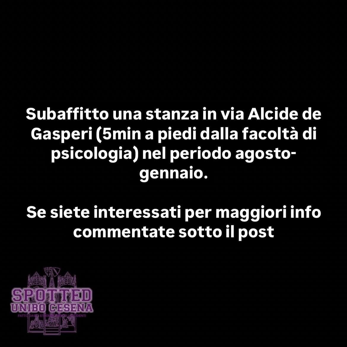 Post: @spotted_cesena_affitti  #spotted #Cesena #unibo #cesenaspotted #affitto