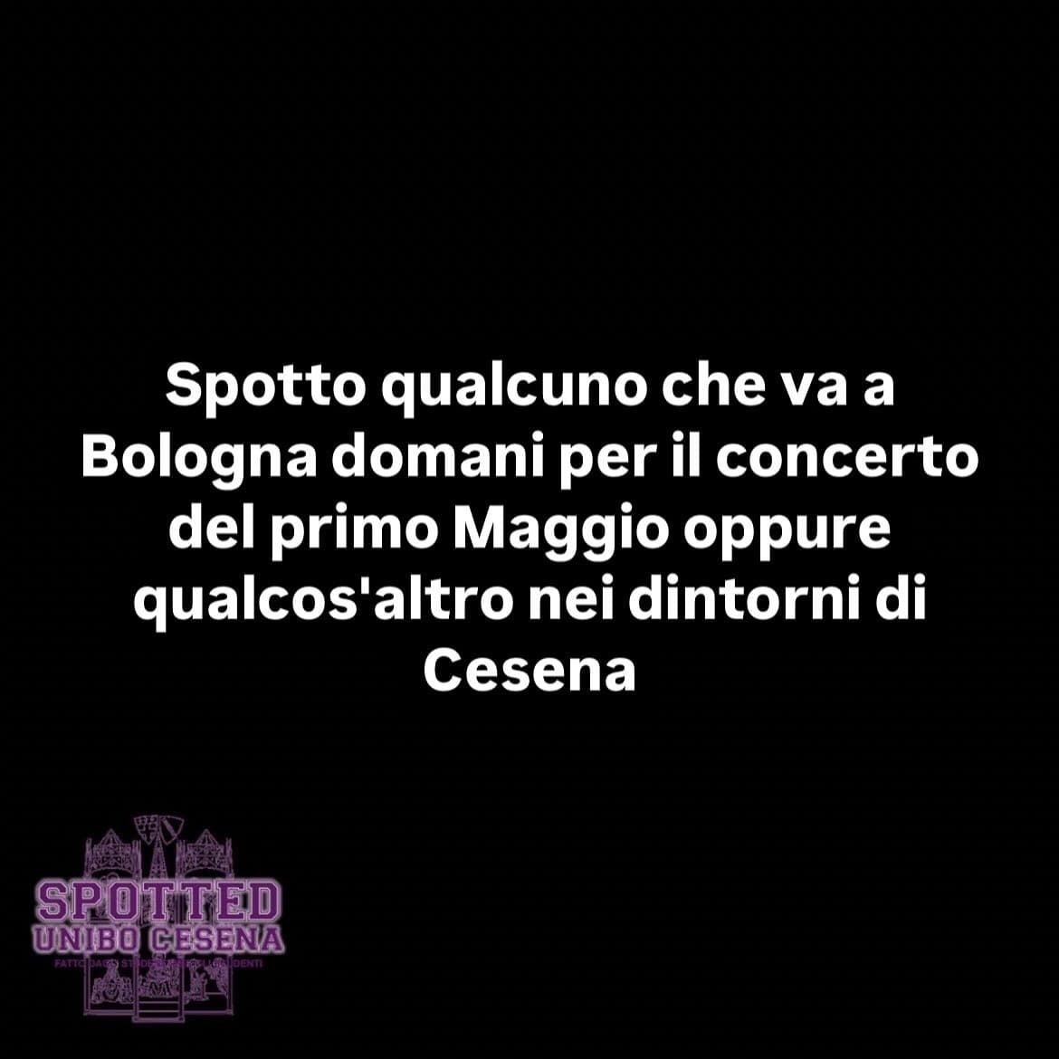 Post: #spotted #Cesena #unibo #cesenaspotted