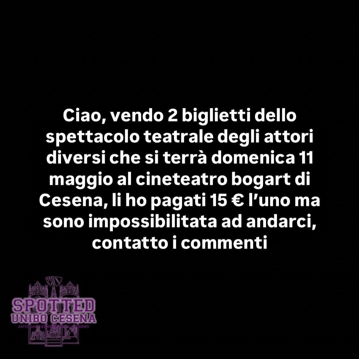 Post: #spotted #Cesena #unibo #cesenaspotted