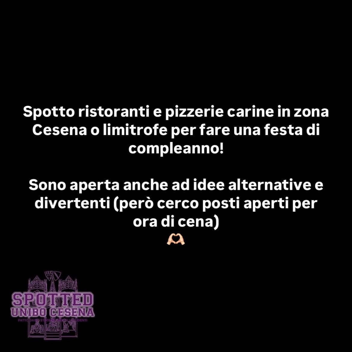 Post: #spotted #Cesena #unibo #cesenaspotted
