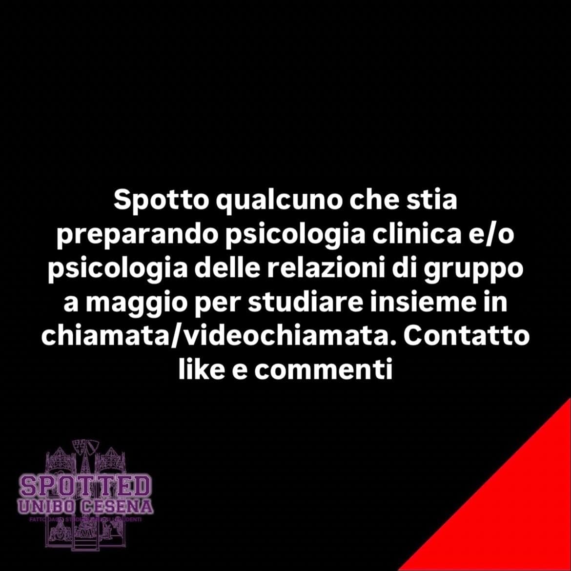 Post: #spotted #Cesena #unibo #cesenaspotted