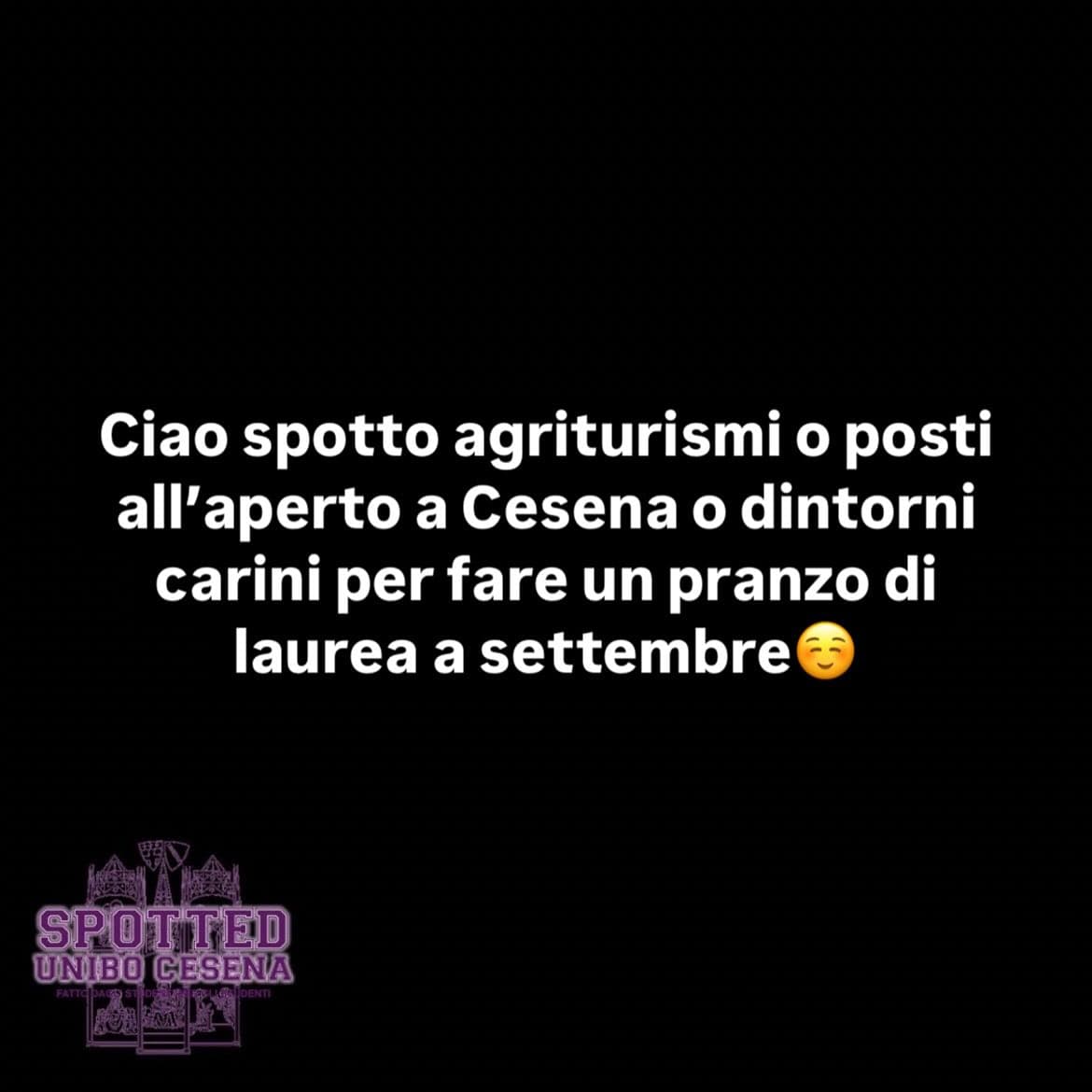 Post: #spotted #Cesena #unibo #cesenaspotted